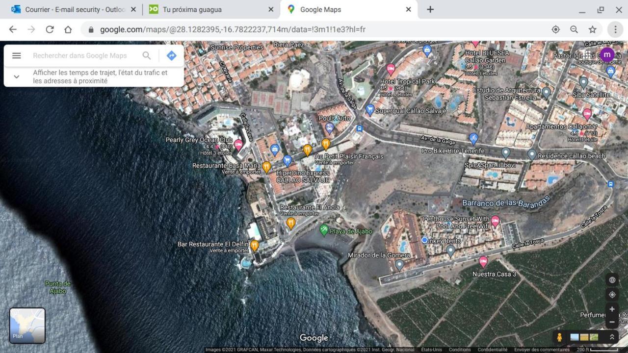 Apartmán Arcoiris Callao Salvaje Exteriér fotografie